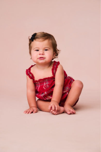 Baby Nadiana Tartan Pinafore