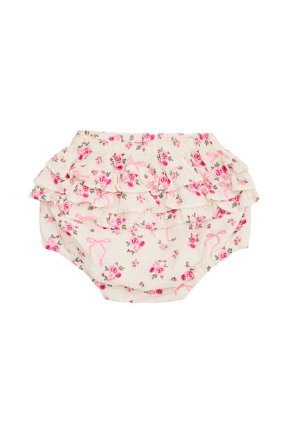 Baby Nalina Rose & Bow Bloomer