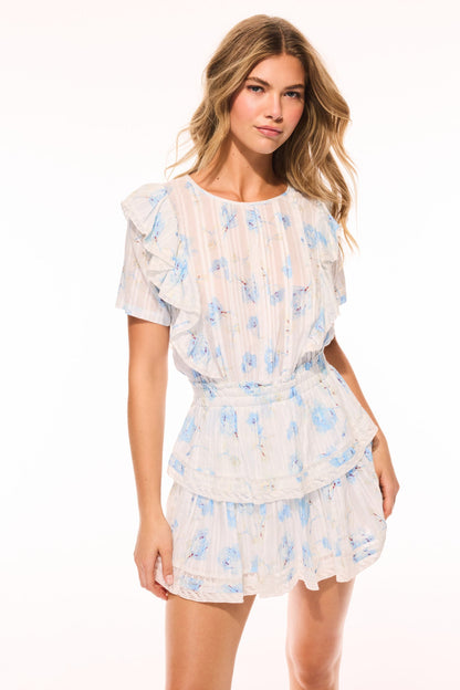 Natasha Upcycled Cotton Mini Dress