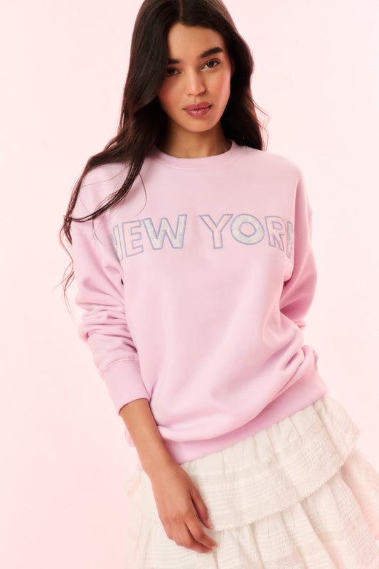 Palo City Pullover - LAVENDER MIST NEW YORK
