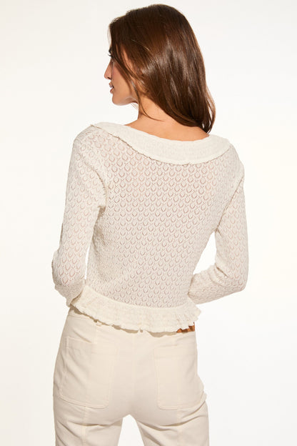Nilah Stretch Knit Cardigan