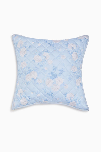 Floral Quilted Pillow