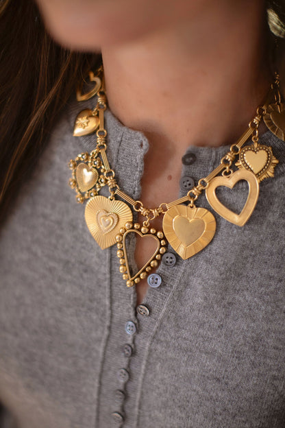 Brinker+Eliza Queen Of Hearts Necklace