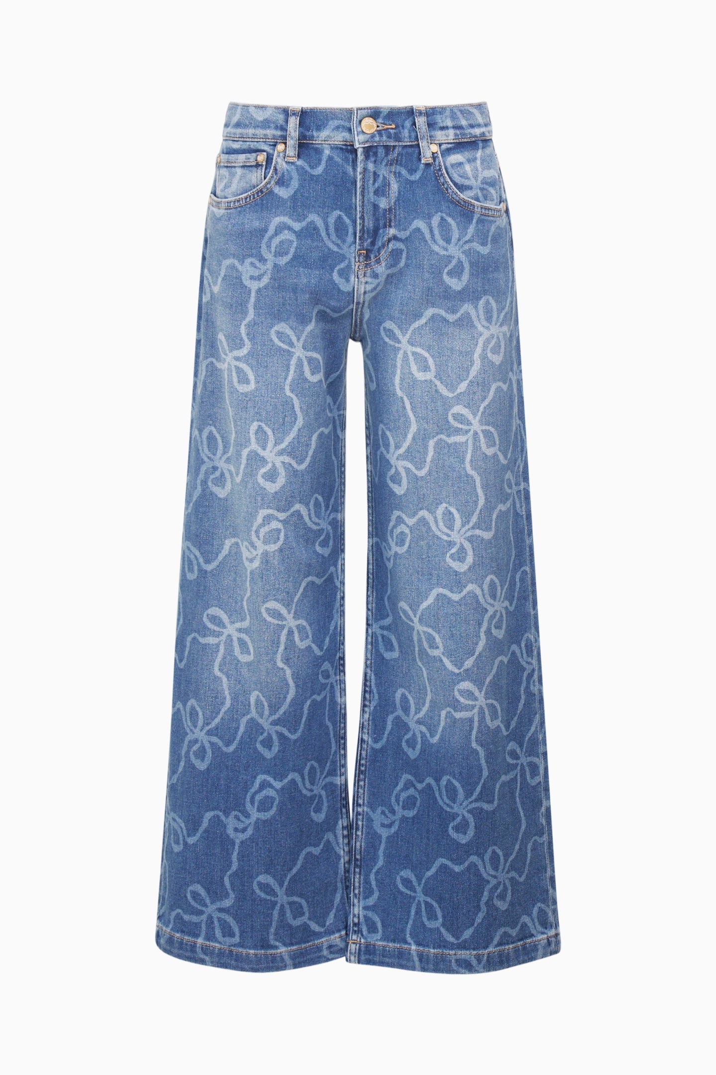 Girls Reno Bow Jeans