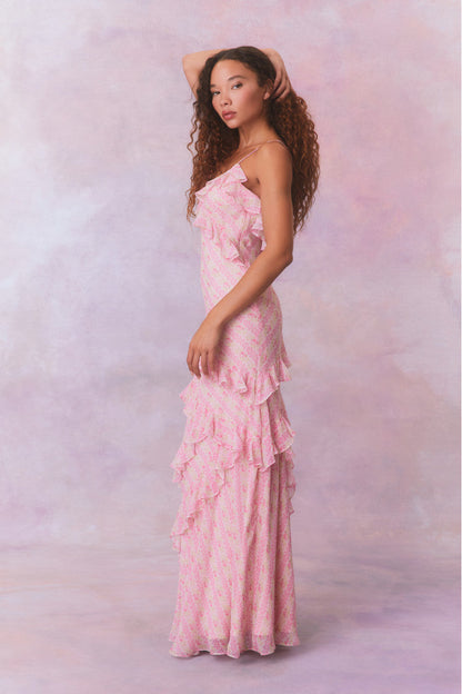Rialto Heirloom Print Maxi Dress