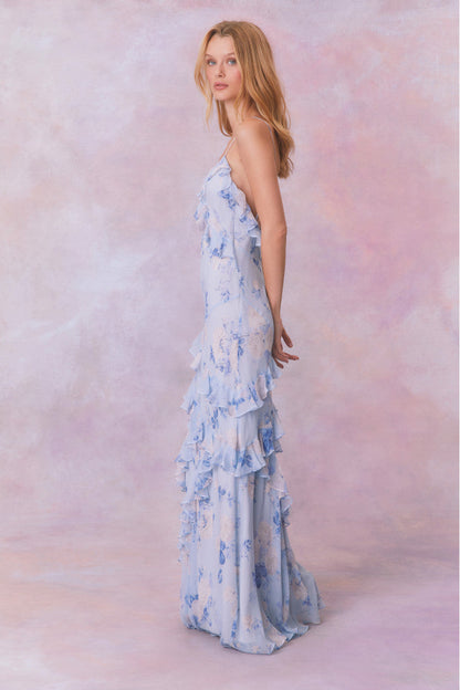 Rialto Heirloom Print Maxi Dress