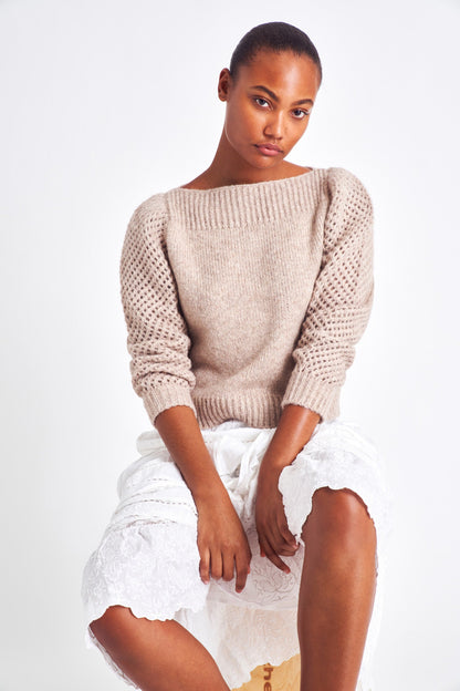 Rosie Pullover Sweater - OATMEAL