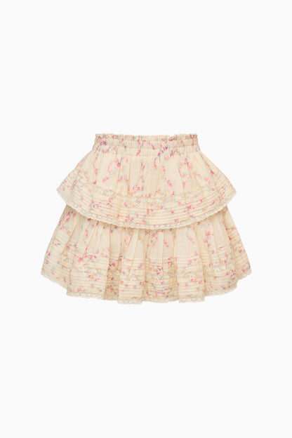 Ruffle Mini Luna Rosa Fleur Skirt