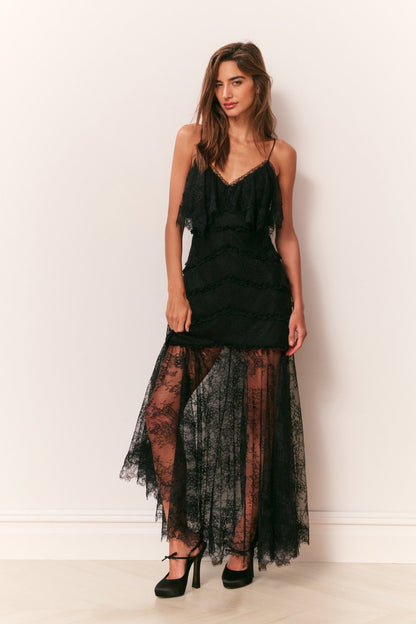Sandy Lace Maxi Dress