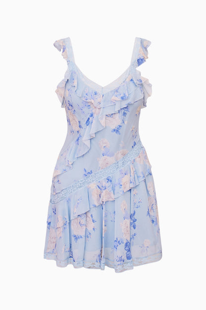 Serima Heirloom Print Mini Dress