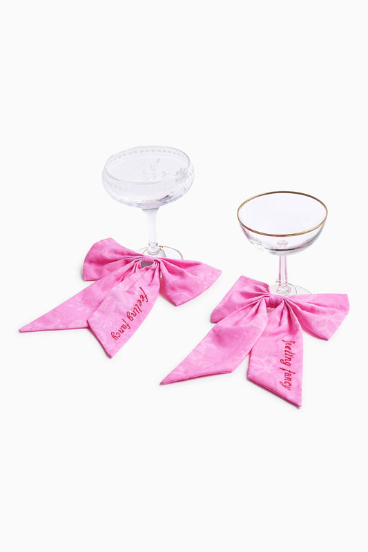 Stemware Dressing Bows Set Of 2