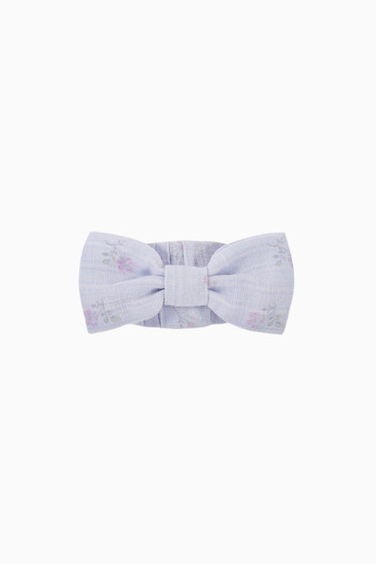 Yarn Dye Printed Bow Napkin Rings - Set of 4
