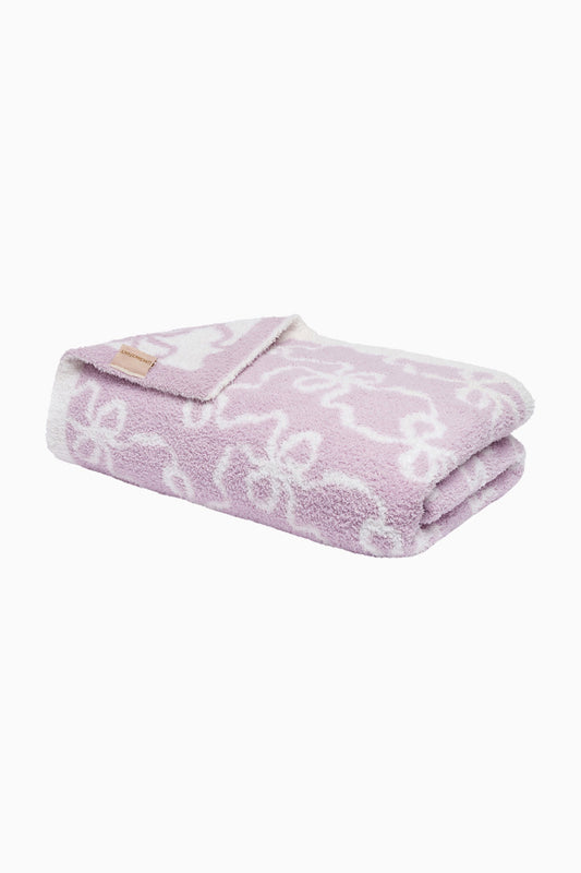 Teddy Bow Blanket