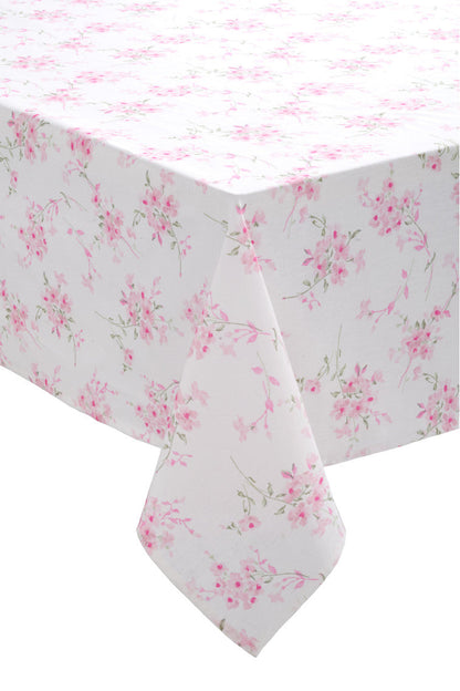 Vintage Inspired Cotton Tablecloth- STRAWBERRY BASIL
