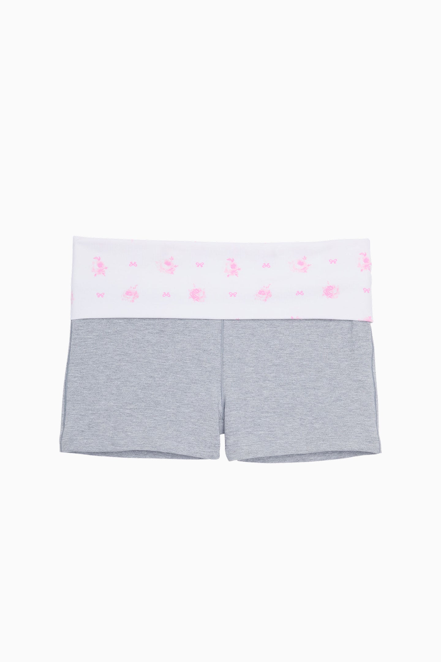 PINK x LoveShackFancy Cotton Foldover Micro Shorts