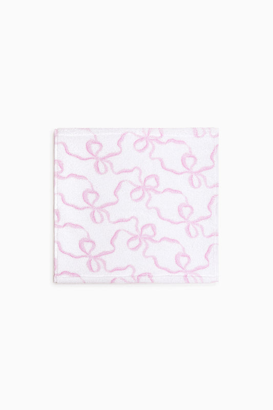 Cotton Wash Cloth - PINK BONNET