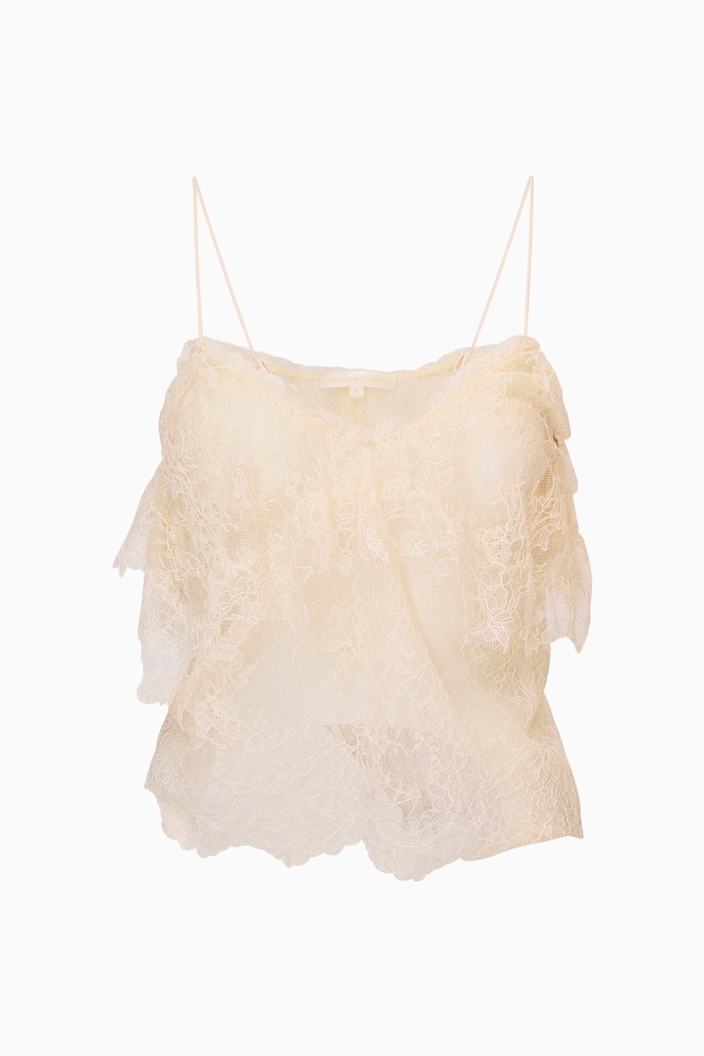 Zhanya Sheer Lace Top