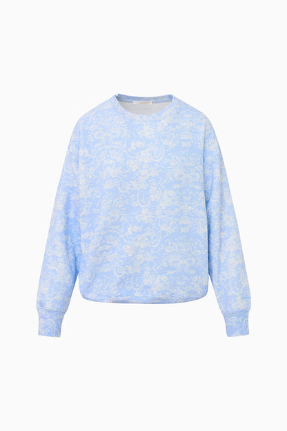 Palo Toile Print Pullover