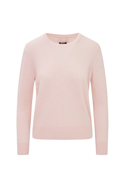 LoveShackFancy x MAX&MOI Piata Faux Fur Bow Sweater
