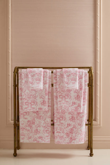 Cotton Bath Towel - CUPIDS PINK