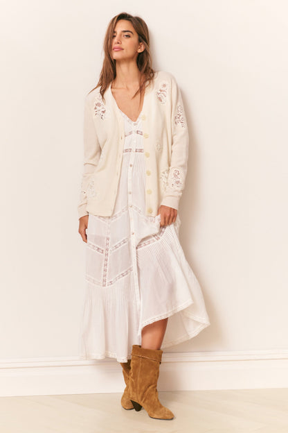 Esilda Heritage Cotton Midi Dress