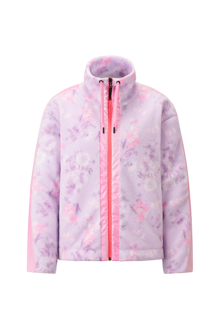 BOGNER FIRE+ICE x LoveShackFancy Ninetta Fleece Jacket - HIBISCUS