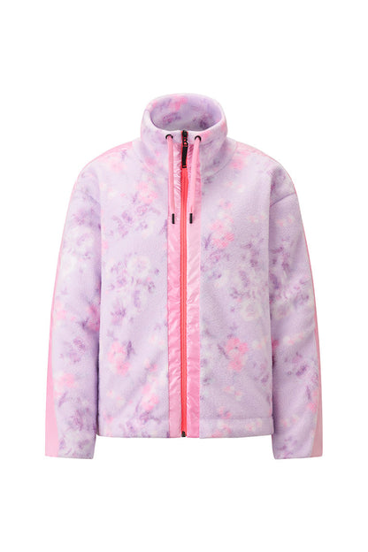 BOGNER FIRE+ICE x LoveShackFancy Ninetta Fleece Jacket - HIBISCUS