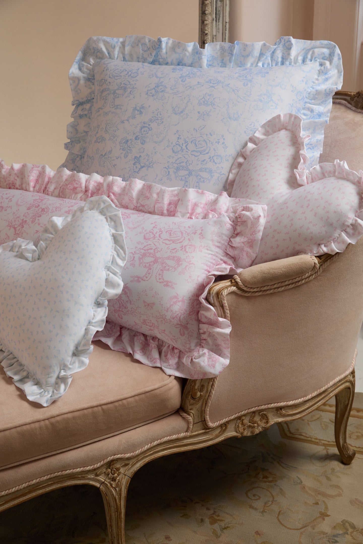 Ruffle Throw Pillow