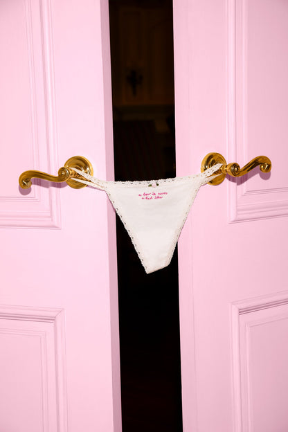 PINK x LoveShackFancy 7-Pack V-String Panties