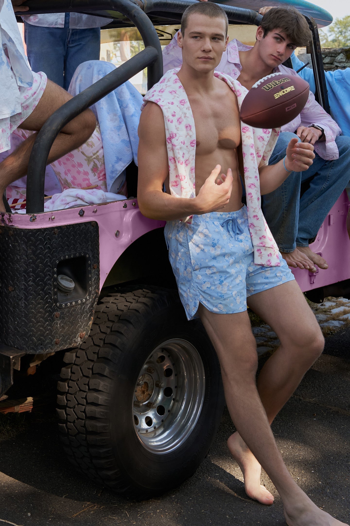 Men's Kai Heirloom Print Swim Shorts